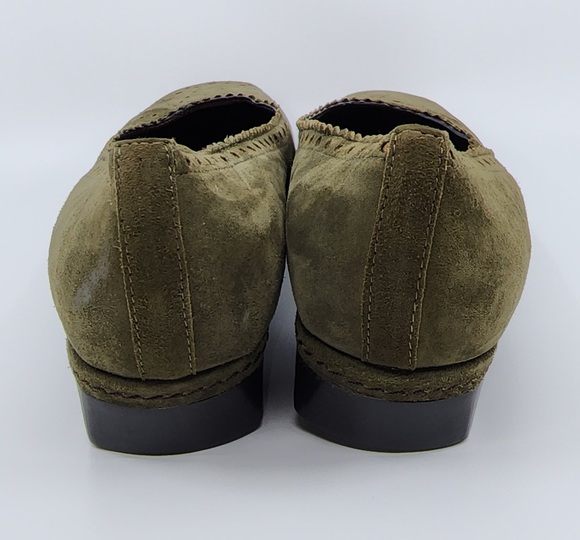 Sesto Meucci Kitten Heel Italian Loafers sz 7.5 N - Picture 4 of 6